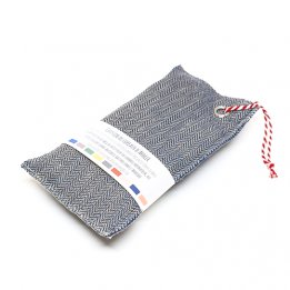 Coussin de copeaux d'arolle - bleu
