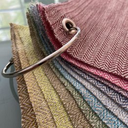 Upcycling d'un nuancier de tissu