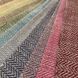 Upcycling d'un nuancier de tissu